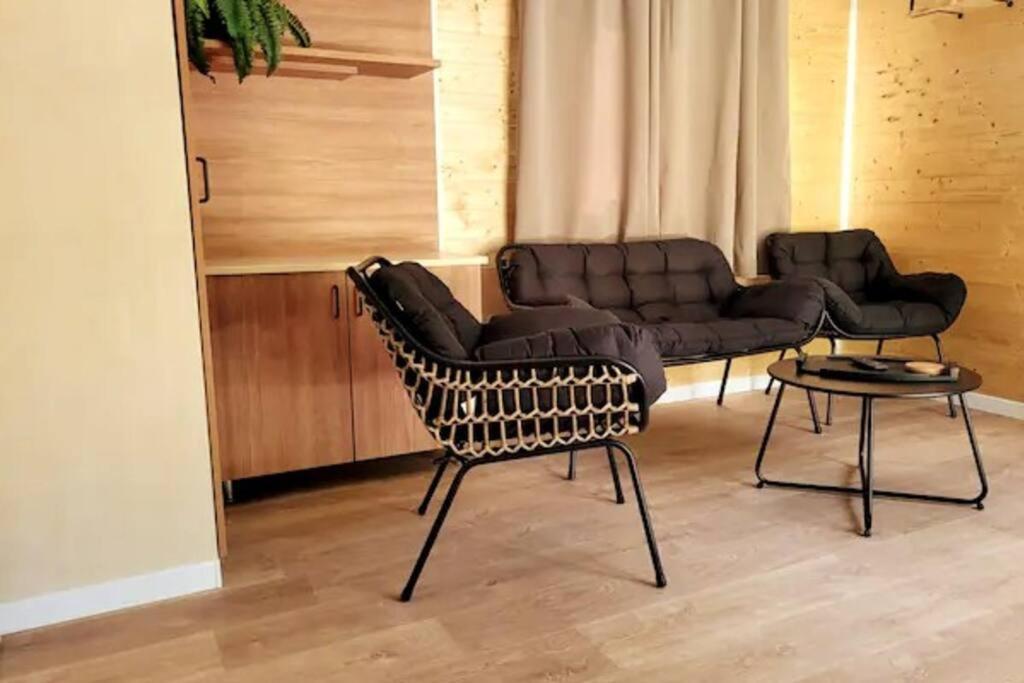 Mobil Home De Patricia Et Franck A 씨쟝 외부 사진