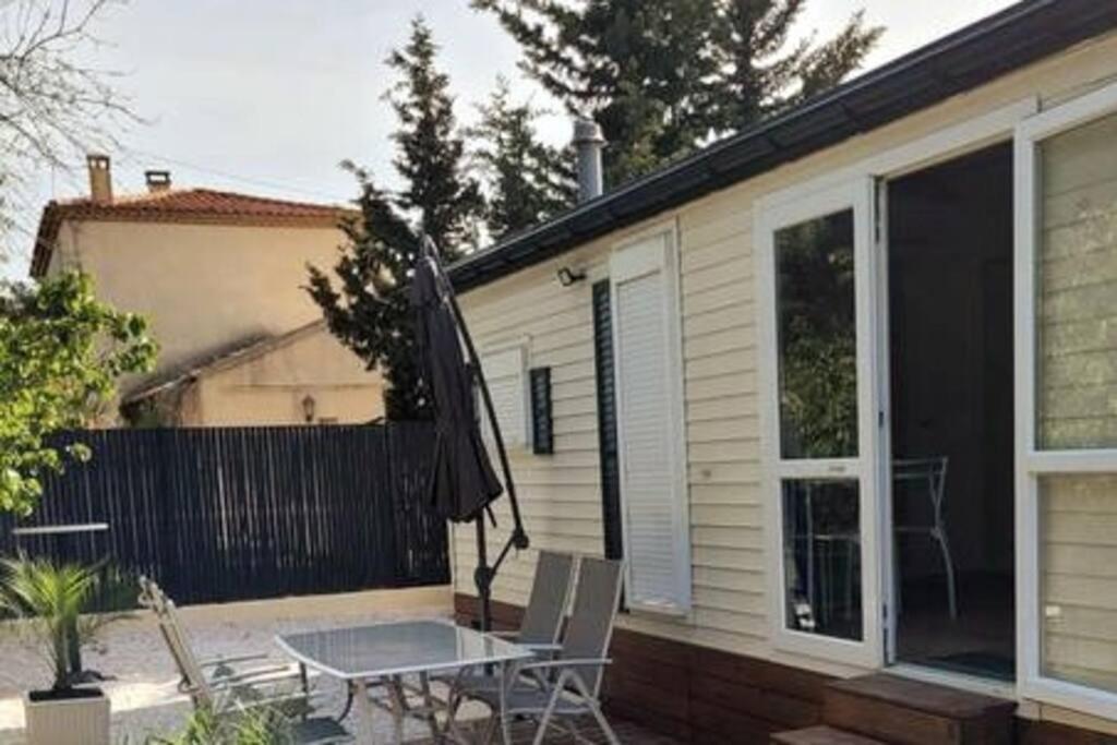 Mobil Home De Patricia Et Franck A 씨쟝 외부 사진