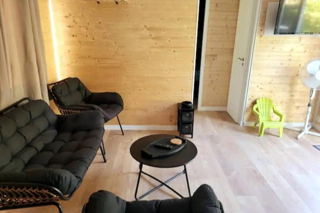 Mobil Home De Patricia Et Franck A 씨쟝 외부 사진