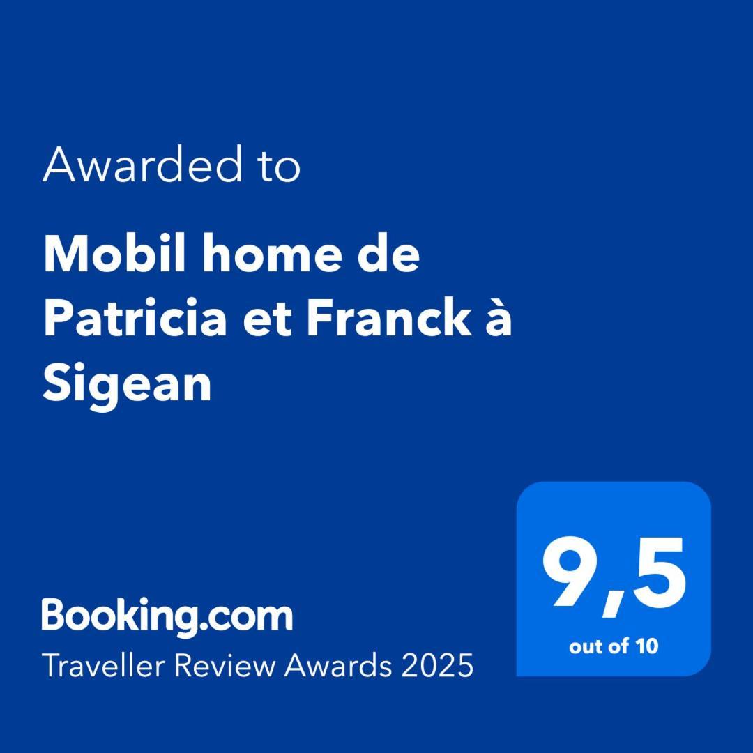 Mobil Home De Patricia Et Franck A 씨쟝 외부 사진
